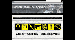 Desktop Screenshot of constructiontoolservice.com